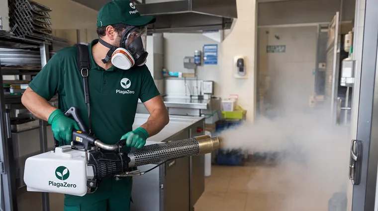 Nebulización ULV de Fumtech para desinfección en Sant Feliu de Llobregat